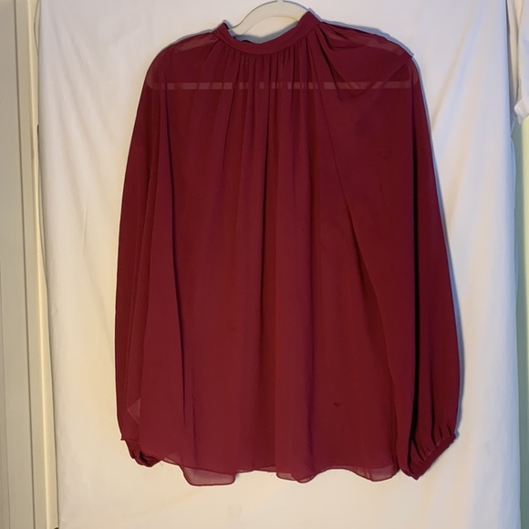 Giamba sheer oversized blouse Euro 42 - Picture 5 of 13